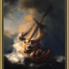 "Christ In The Storm On The Sea Of Galilee" by Rembrandt van Rijn