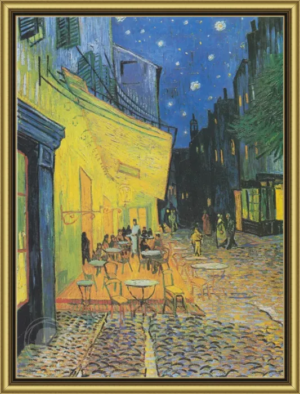 Cafe Terrace on the Place du Forum